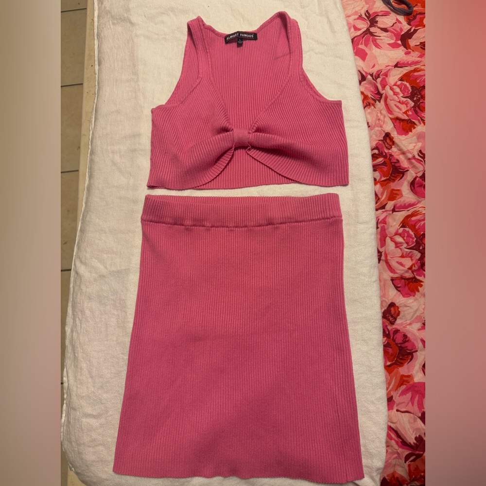 2 piece skirt set